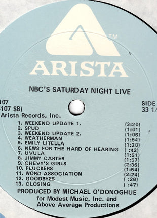 Various : NBC's Saturday Night Live (LP, Album, Pla)