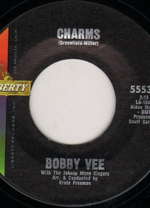 Bobby Vee With The Johnny Mann Singers : Charms (7", Single, Ter)