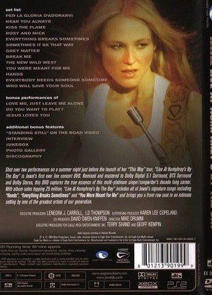 Jewel : Live At Humphrey's By The Bay (DVD-V, Multichannel, NTSC)