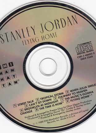 Stanley Jordan : Flying Home (CD, Album, Cap)