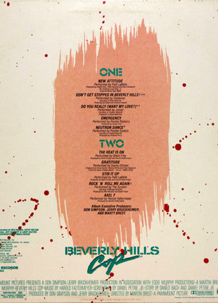 Various : Beverly Hills Cop (Music From The Motion Picture Soundtrack) (LP, Comp, Glo)