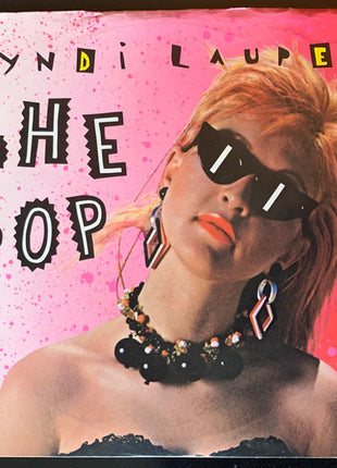 Cyndi Lauper : She Bop (7", M/Print, Styrene)