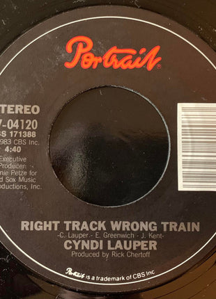 Cyndi Lauper : She Bop (7", M/Print, Styrene)