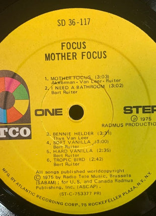 Focus (2) : Mother Focus (LP, Album, PR )