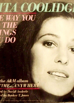 Rita Coolidge : The Way You Do The Things You Do (7", Styrene, Pit)