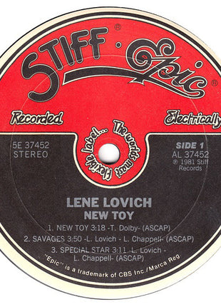 Lene Lovich : New Toy (12", MiniAlbum)