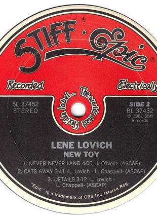 Lene Lovich : New Toy (12", MiniAlbum)