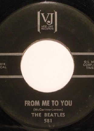 The Beatles : Please Please Me (7", Single, Bla)