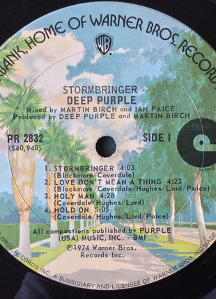 Deep Purple : Stormbringer (LP, Album, Ter)
