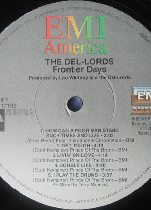 The Del Lords : Frontier Days (LP, Album)