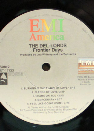 The Del Lords : Frontier Days (LP, Album)