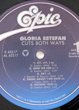 Gloria Estefan : Cuts Both Ways (LP, Album, Car)