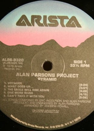 The Alan Parsons Project : Pyramid (LP, Album, RE, Bla)