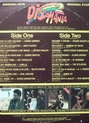 Various : Discomania 2 (LP, Comp)