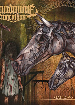 the album cover for Landmine Marathon - Gallows