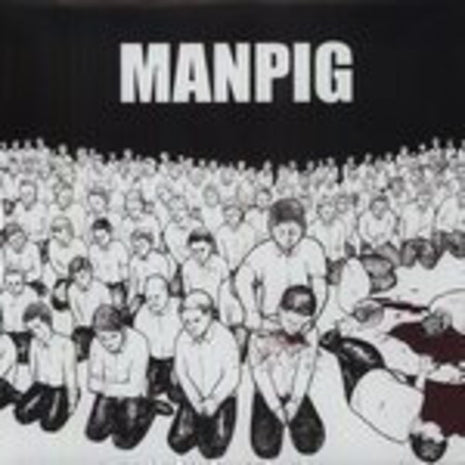 the album cover for Manpig - Grand Negative