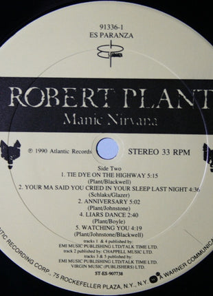 Robert Plant : Manic Nirvana (LP, Album, Club)