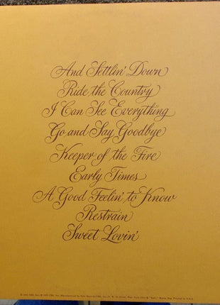 Poco (3) : A Good Feelin' To Know (LP, Album, Pit)