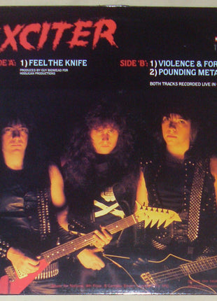 Exciter : Feel The Knife (12", Single)