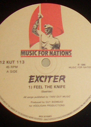 Exciter : Feel The Knife (12", Single)