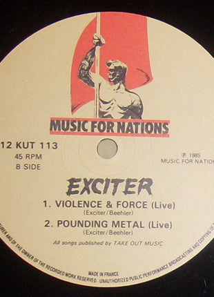 Exciter : Feel The Knife (12", Single)
