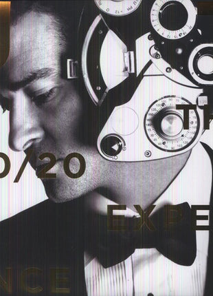 the album cover for Justin Timberlake - The 20/20 Experience