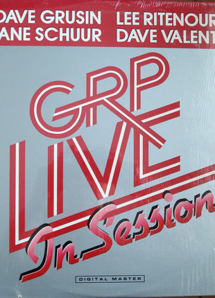 Dave Grusin, Lee Ritenour, Diane Schuur, Dave Valentin : GRP Live In Session (LP, Album, RE)