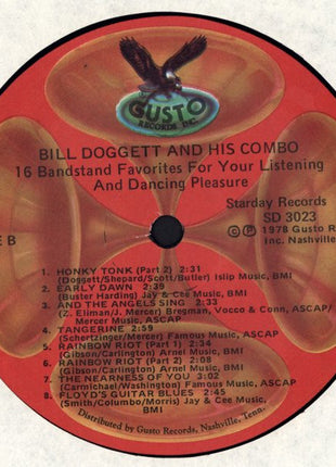 Bill Doggett Combo : 16 Bandstand Favorites (LP, Comp)