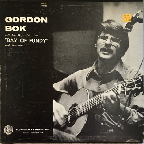Gordon Bok : Bay Of Fundy (LP, Album)