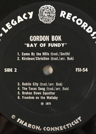 Gordon Bok : Bay Of Fundy (LP, Album)