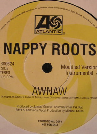 Nappy Roots : Awnaw (12", Promo)