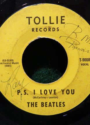 The Beatles : Love Me Do (7", Styrene)