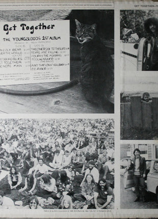 The Youngbloods : Get Together "The Youngbloods First Album" (LP, Album, RE, Ind)