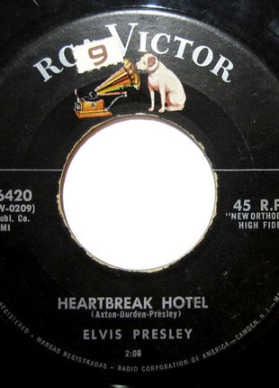 Elvis Presley : Heartbreak Hotel / I Was The One (7", Single, Roc)