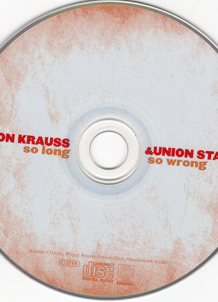 Alison Krauss & Union Station : So Long So Wrong (CD, Album)