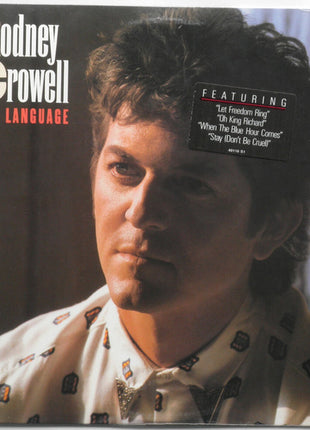 Rodney Crowell : Street Language (LP, Album)