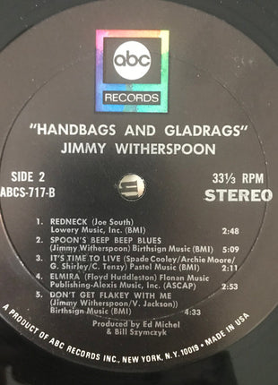 Jimmy Witherspoon : Handbags And Gladrags (LP)