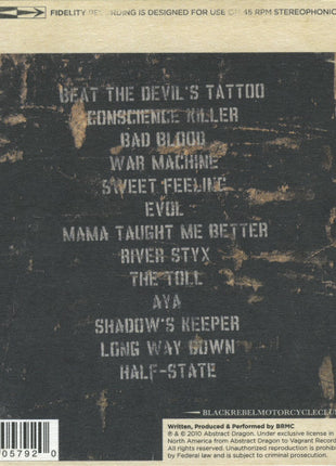 Black Rebel Motorcycle Club : Beat The Devil's Tattoo (CD, Album, Bla)