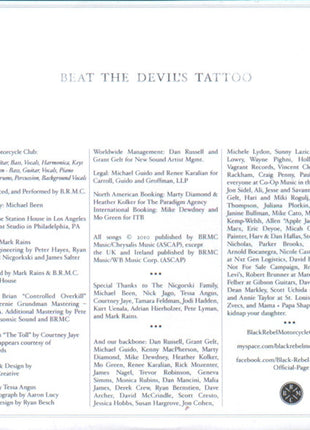 Black Rebel Motorcycle Club : Beat The Devil's Tattoo (CD, Album, Bla)