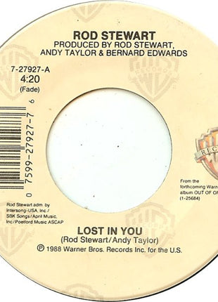 Rod Stewart : Lost In You (7", Single)