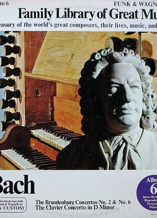 Johann Sebastian Bach : The Brandenburg Concertos No. 2 & No. 6,  The Clavier Concerto In D Minor (LP, Comp)