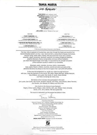 Tania Maria : Love Explosion (LP, Album)