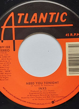 INXS : Need You Tonight (7", Single)