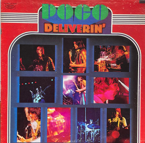 Poco (3) : Deliverin' (LP, Album, Pit)