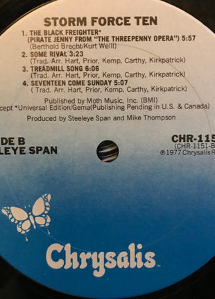 Steeleye Span : Storm Force Ten (LP, Album, San)