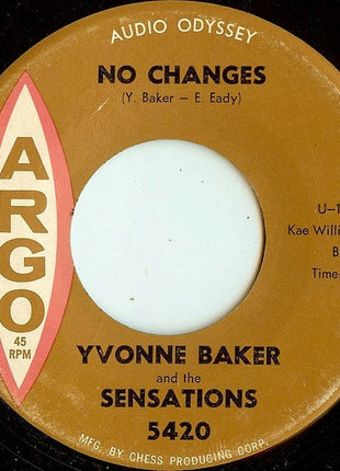 Yvonne Baker And The Sensations (2) : Party Across The Hall / No Changes (7", Single)