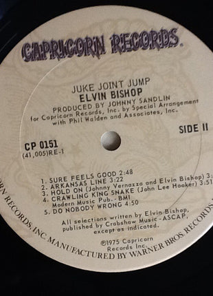 Elvin Bishop : Juke Joint Jump (LP, Album, Ter)