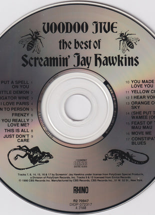 Screamin' Jay Hawkins : Voodoo Jive: The Best Of Screamin' Jay Hawkins (CD, Comp, RM)