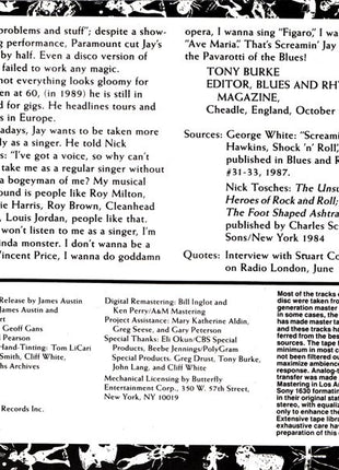 Screamin' Jay Hawkins : Voodoo Jive: The Best Of Screamin' Jay Hawkins (CD, Comp, RM)