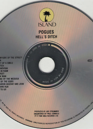 The Pogues : Hell's Ditch (CD, Album)